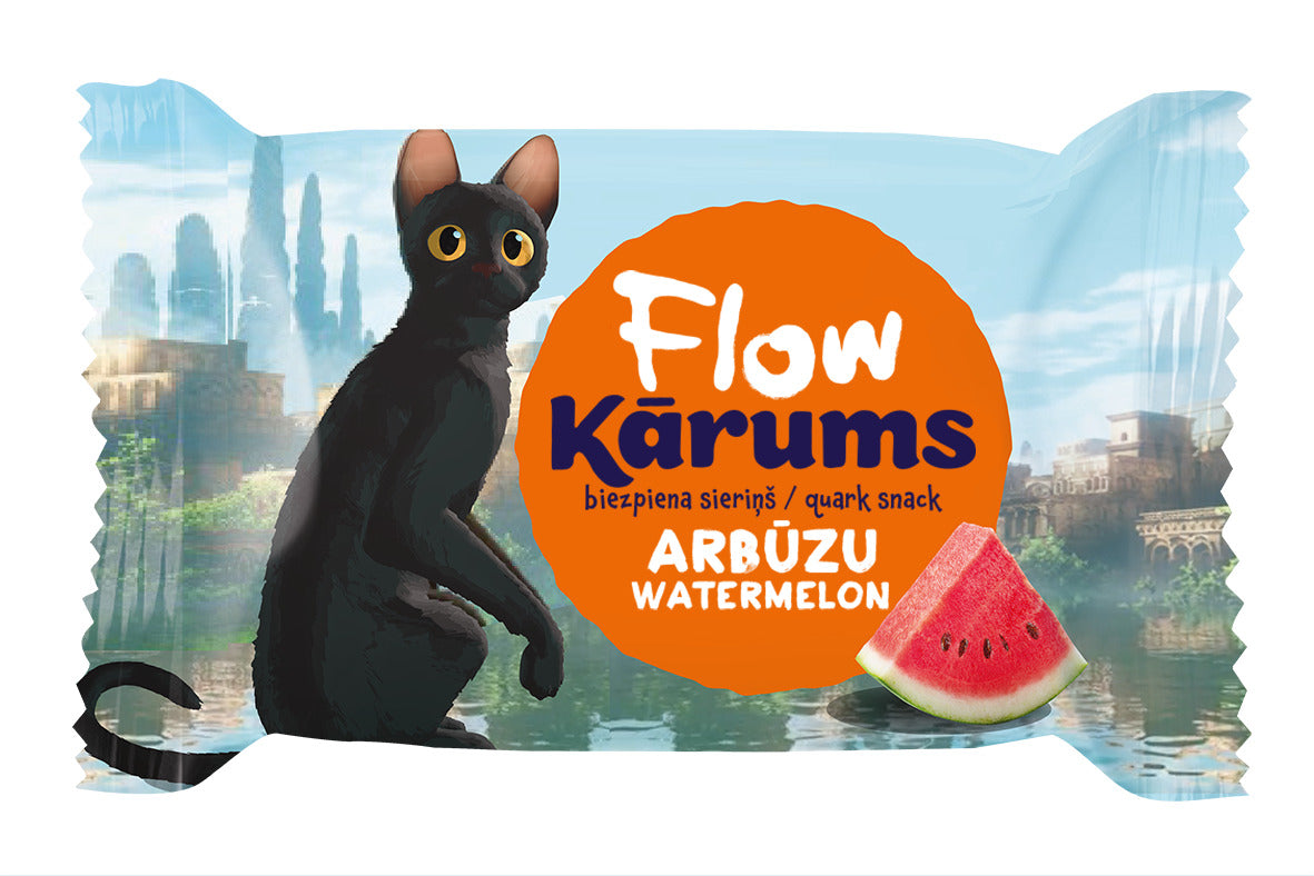 Curd cheese Karums watermelon flavor, 45 g