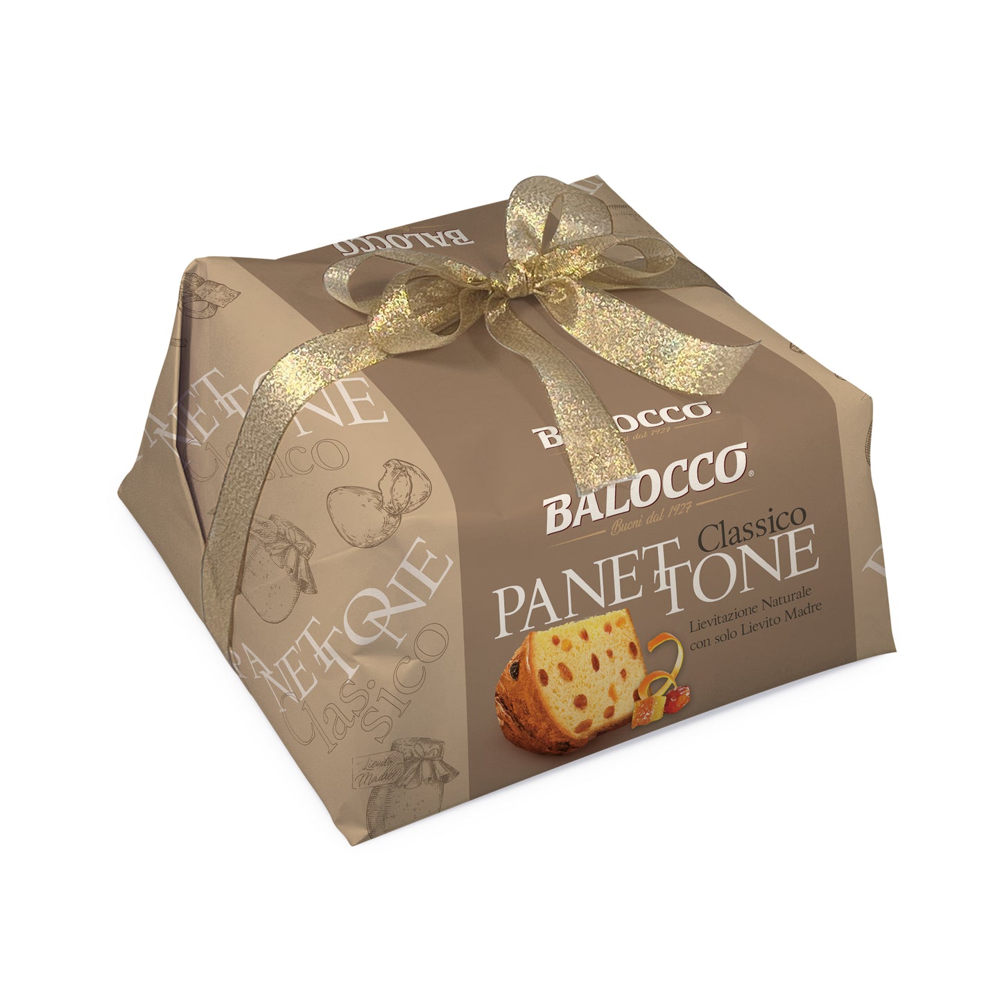 Cake BALOCCO, PANETTONE, classic, 1 kg