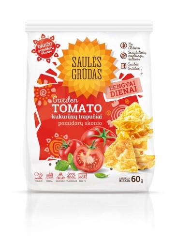 Corn crackers SUN GRAIN, tomato flavor, 60g