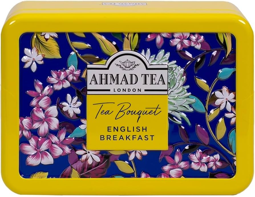 Arbata Ahmad, Tea Bouqet English Breakfast, metalinėje dėžutėje, 10vnt