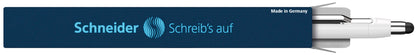 Ballpoint pen Schneider EPSILON TOUCH, blue ink, white, silver body