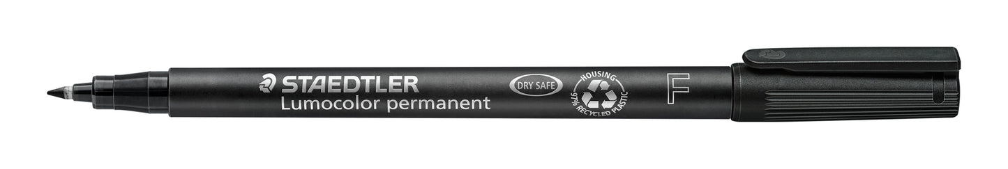 Žymeklis STAEDTLER OHP LUMOCOLOR 317/318, 0,6 mm, JUODA