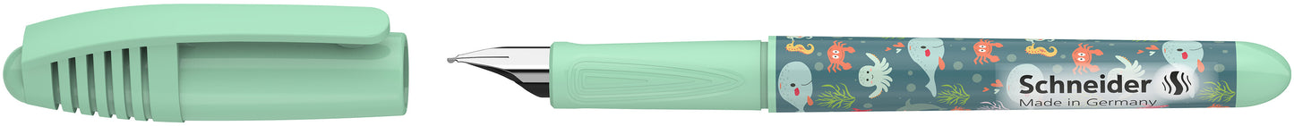 Fountain pen SCHNEIDER Zippi Happy Fish, for right-handed and left-handed users