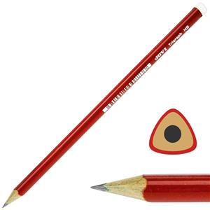 Triangular graphite pencil JOVI, HB, thin, without eraser