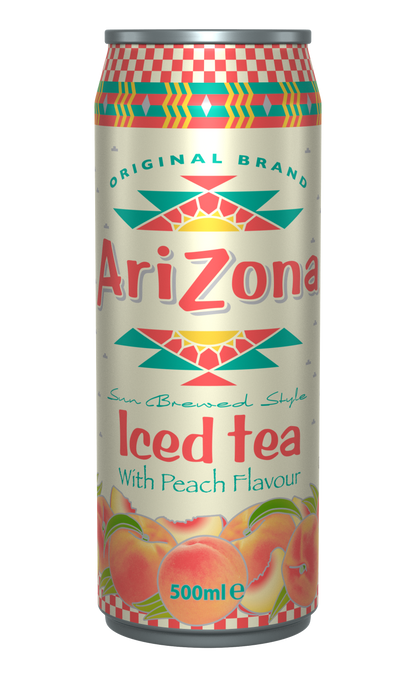 Juodosios arbatos gėrimas ARIZONA, persikų skonio, 500 ml  D