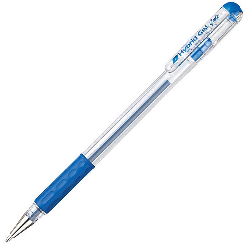 Gelinis rašiklis PENTEL HYBRID GEL GRIP K116, 0,6 mm, mėlyna