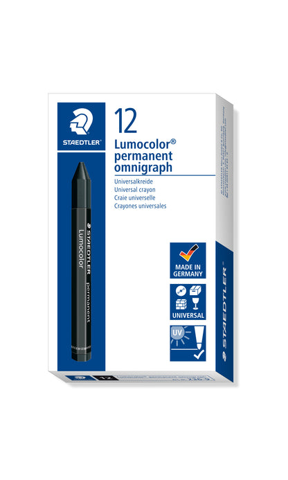 Dry permanent marker STAEDTLER LUMOCOLOR, BLACK