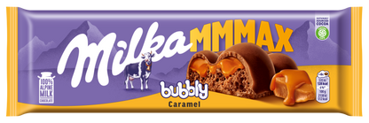 Šokoladas MILKA Bubbly Caramel, 250 g