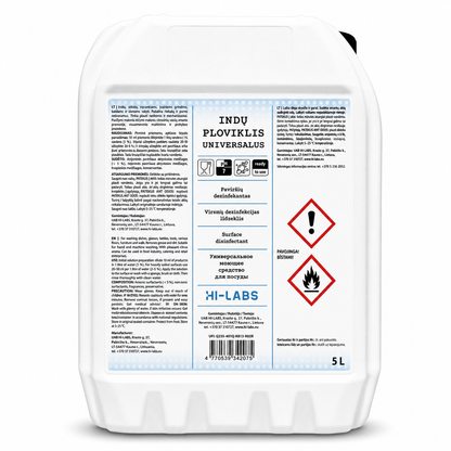 Universal dishwashing detergent, 5 l