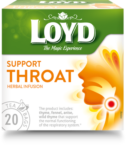 Tea LOYD Soothing For Throat, 20x2g