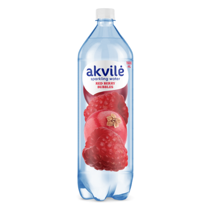Stalo vanduo AKVILĖ "Raudonųjų uogų mix "1,5 L