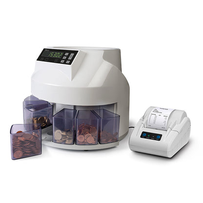 Automatic Euro coin counting and sorting machine SAFESCAN 1250