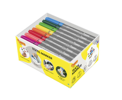Felt-tip pens JOVI Textil, 48 pcs.