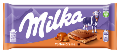 Chocolate MILKA with caramel filling, 100 g