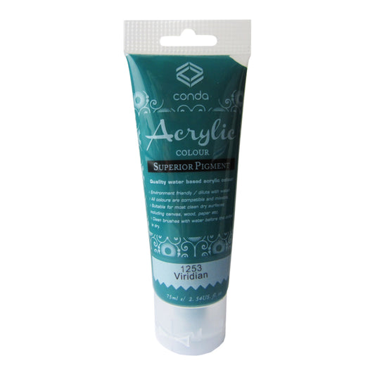 Acrylic paint 75 ml 1253, teal