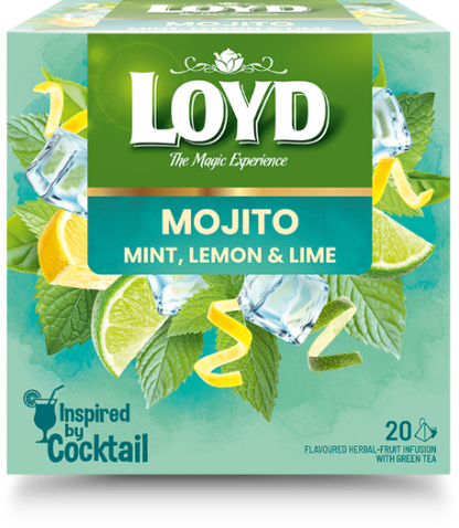 Fruit tea LOYD, mojito flavor, 20 x 1.7g