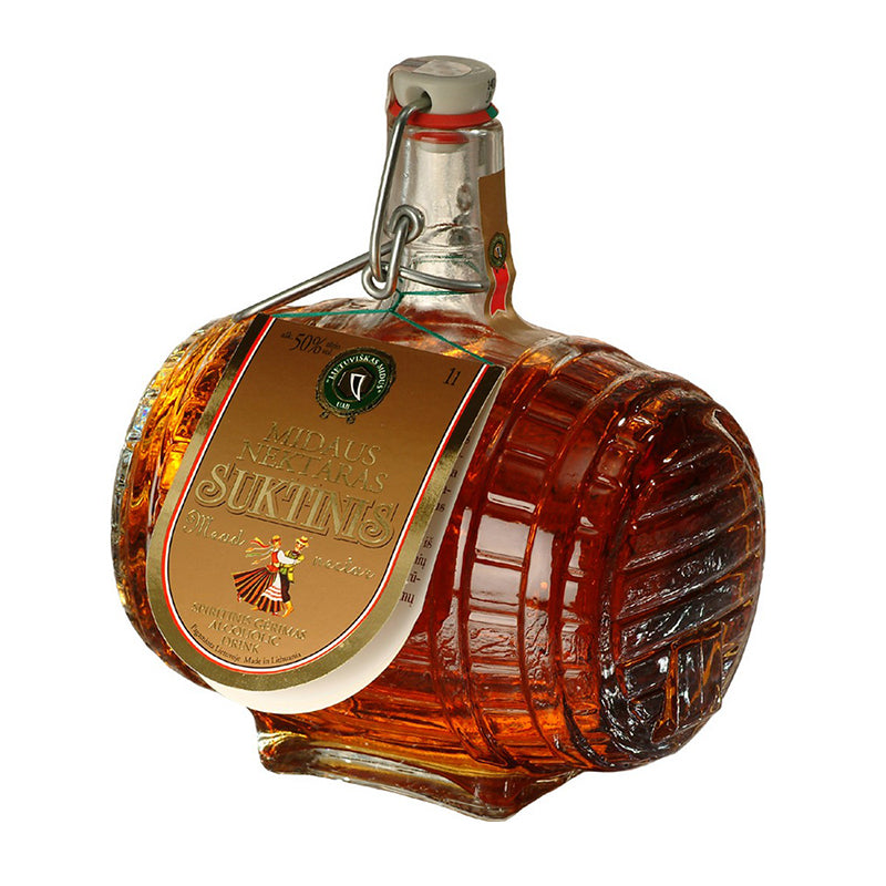 Mead nectar SUKTINIS, 50%, 1 l, barrel