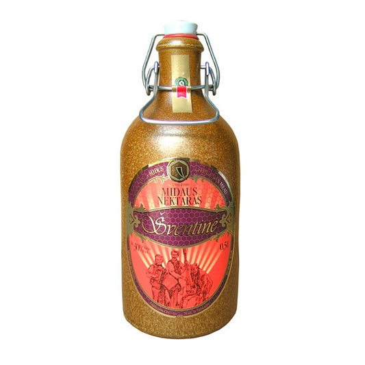 Mead nectar ŽVENTINĖ, 30%, 500 ml, ceramic