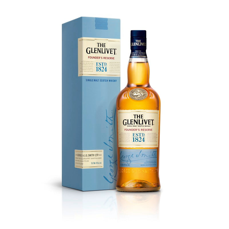 Škotiškas viskis GLENLIVET Founder Reserve, dėžutėje, 40%, 700 ml
