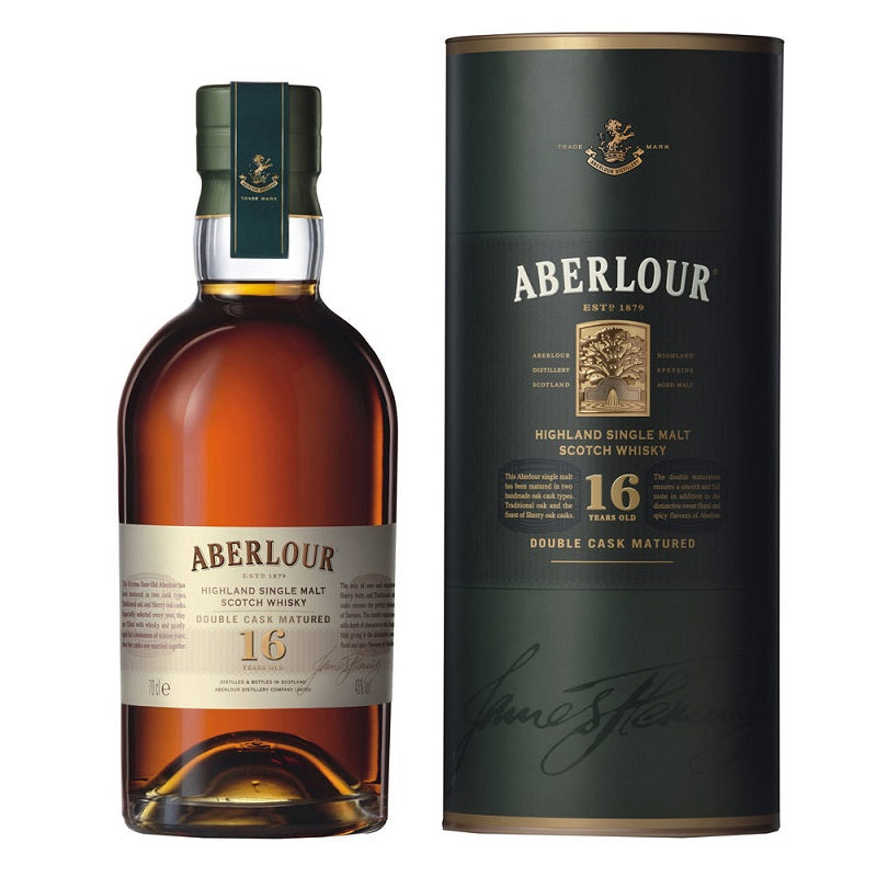 Škotiškas viskis ABERLOUR Single Malt 16 Y.O., dėžutėje, 40%, 700 ml