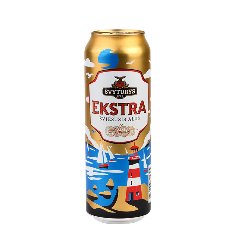 Beer ŠVYTURYS Extra, 5.2%, 0.568 l, can D