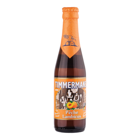 Alus TIMMERMANS Peche Lambicus,  4,0%, 0,25 l, butelis D