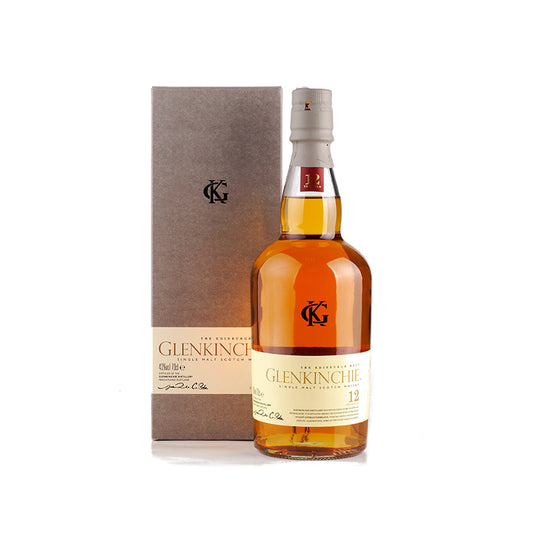 Whiskey GLENKINCHIE 12 Years Single Malt, 43%, 0.7 l