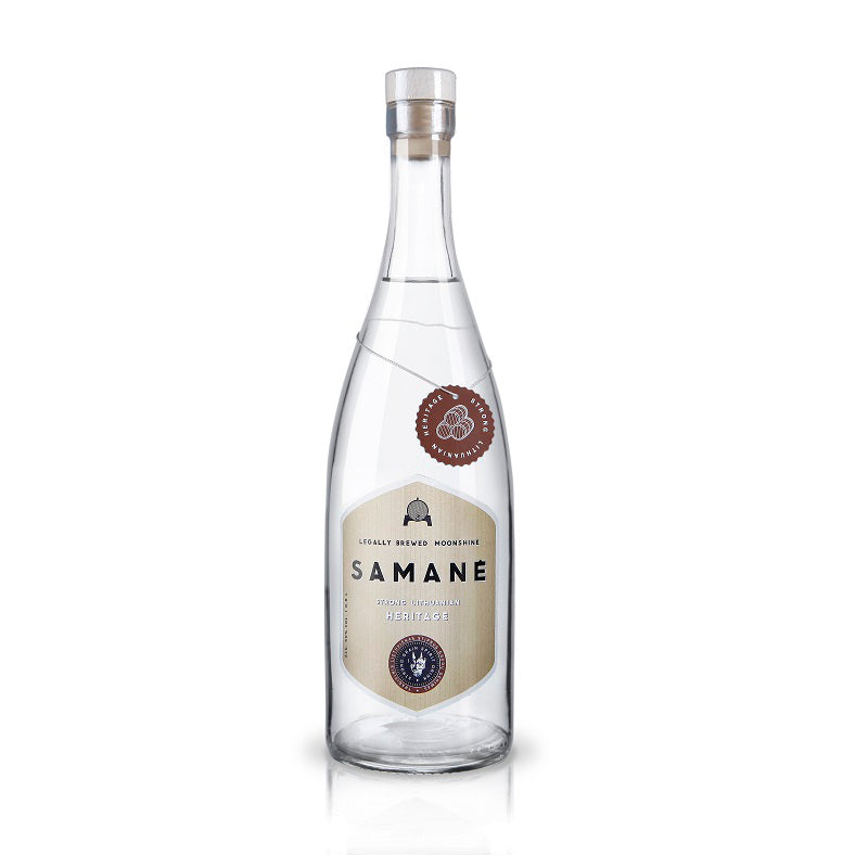 Strong grain drink SAMANĖ, 50%, 0.5 l