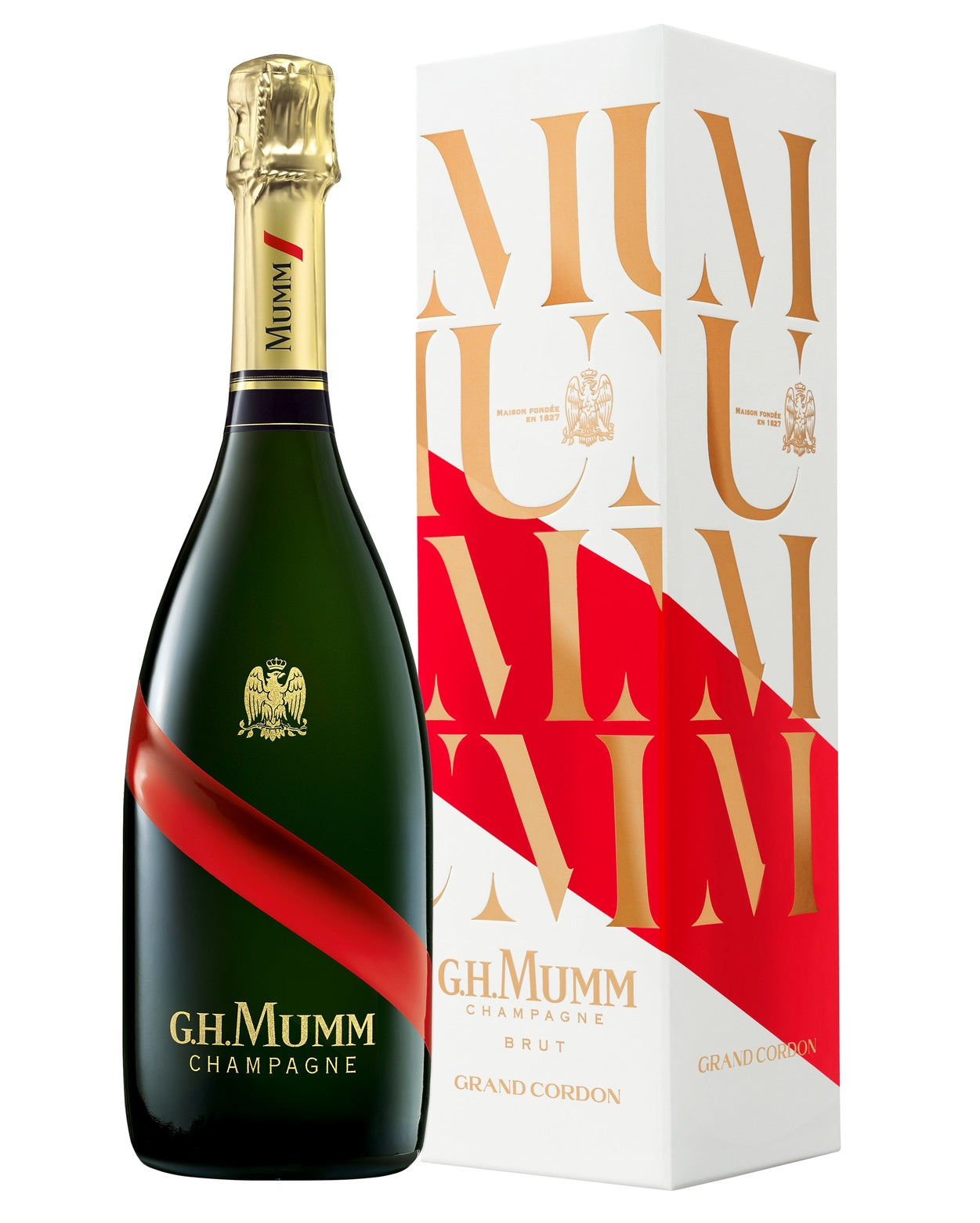 Šampanas G.H.MUMM Grand Cordon, 0,75L 12% su dėže