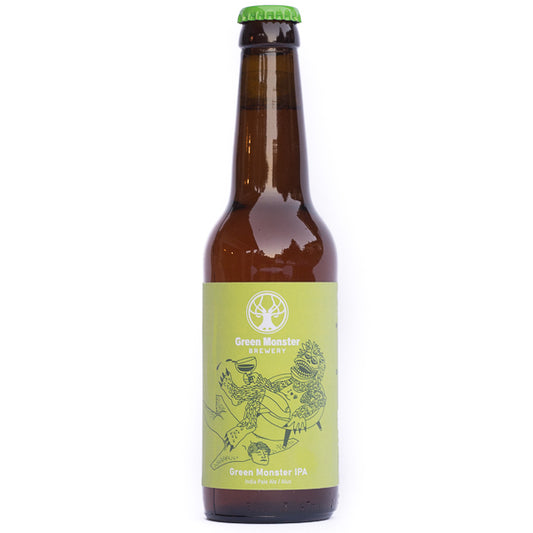 Beer, HOPS, Green Monster 6%, 0.33l, bottle