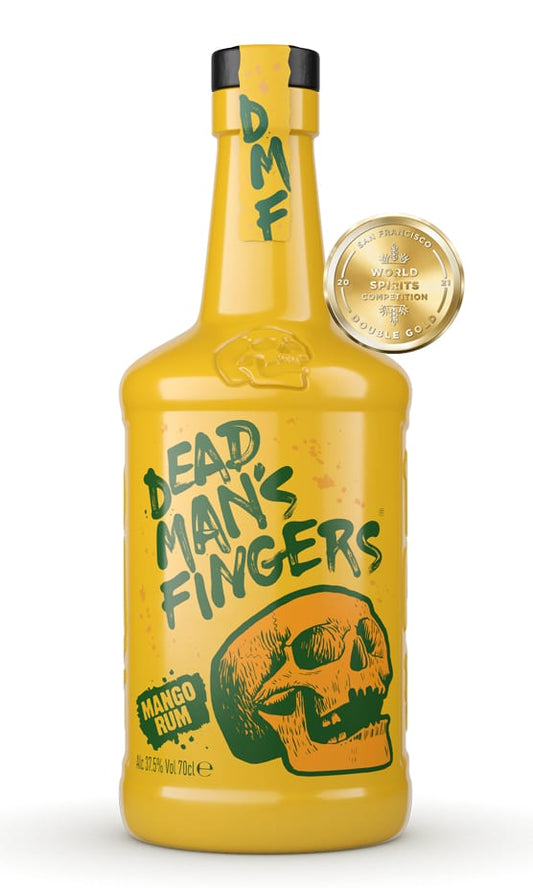 Rum and mango flavored spirit DEAD MAN'S FINGERS, Mango, 37.5%, 0.7l