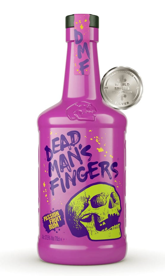 Rum and passion fruit flavored spirit DEAD MAN'S FINGERS, PassionFruit, 37.5%, 0.7l