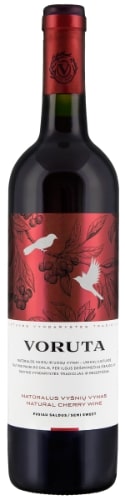 Natural cherry wine VORUTA, 10%, 0.75 l