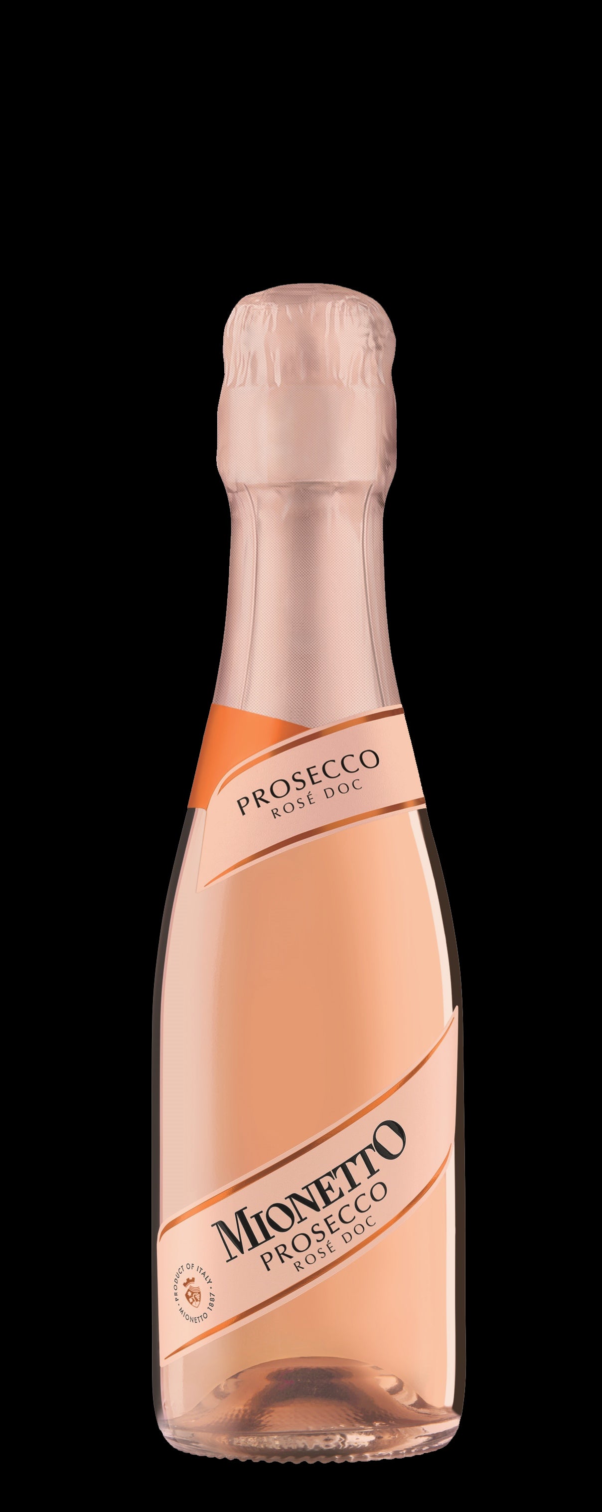 Sparkling wine MIONETTO PROSECCO DOC ROSE, pink, dry, 11%, 0.2 l
