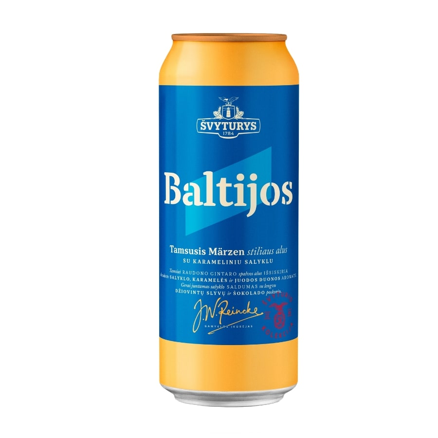 Beer ŠVYTURYS Baltic, 5.8%, 0.568L, can D
