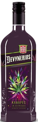 Spirit drink DEVYNERIOS Cannabis and citrus, 0.5l 32%
