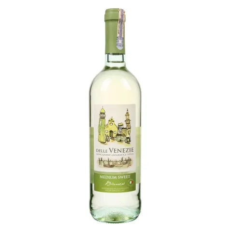 Vynas CASA VENERDI baltas, pusiau saldus, 0,75l 11%