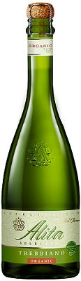 Sparkling wine ALITA, Selection Organic Trebbiano, 11%, 0.75 l