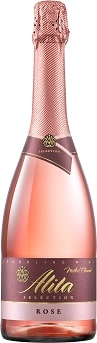 Putojantis vynas ALITA Rose, pusiau sausas, 11%, 0,75 l