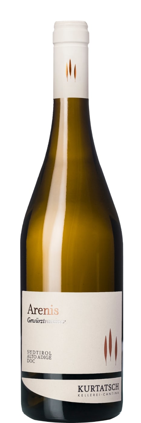 Vynas KURTATSCH, ARENIS, Gewürztraminer DOC, baltas, sausas 0,75l