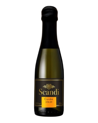 Sparkling wine SCANDI extra dry, 10.5%, 0.2 l