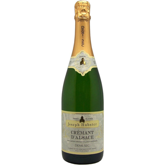 Putojantis vynas HUBSTER, Cremant d'Alsace Demi Sec, baltas 0,75l