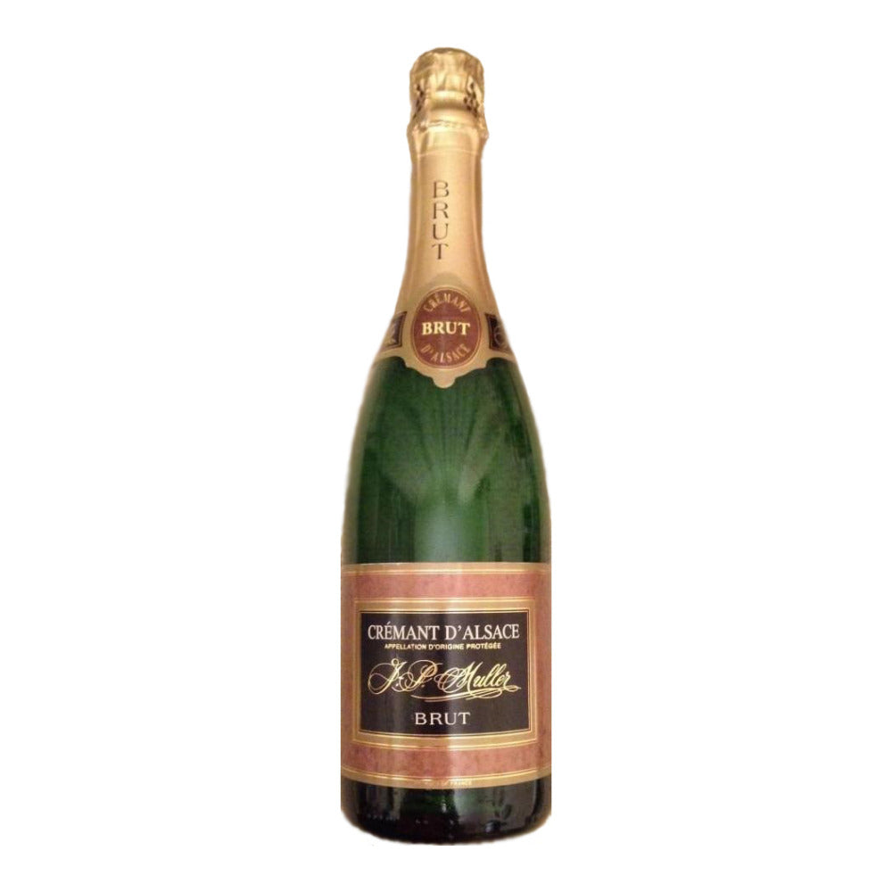 Sparkling wine, JP MULLER, Crémant d'Alsace, brut, 0.75l