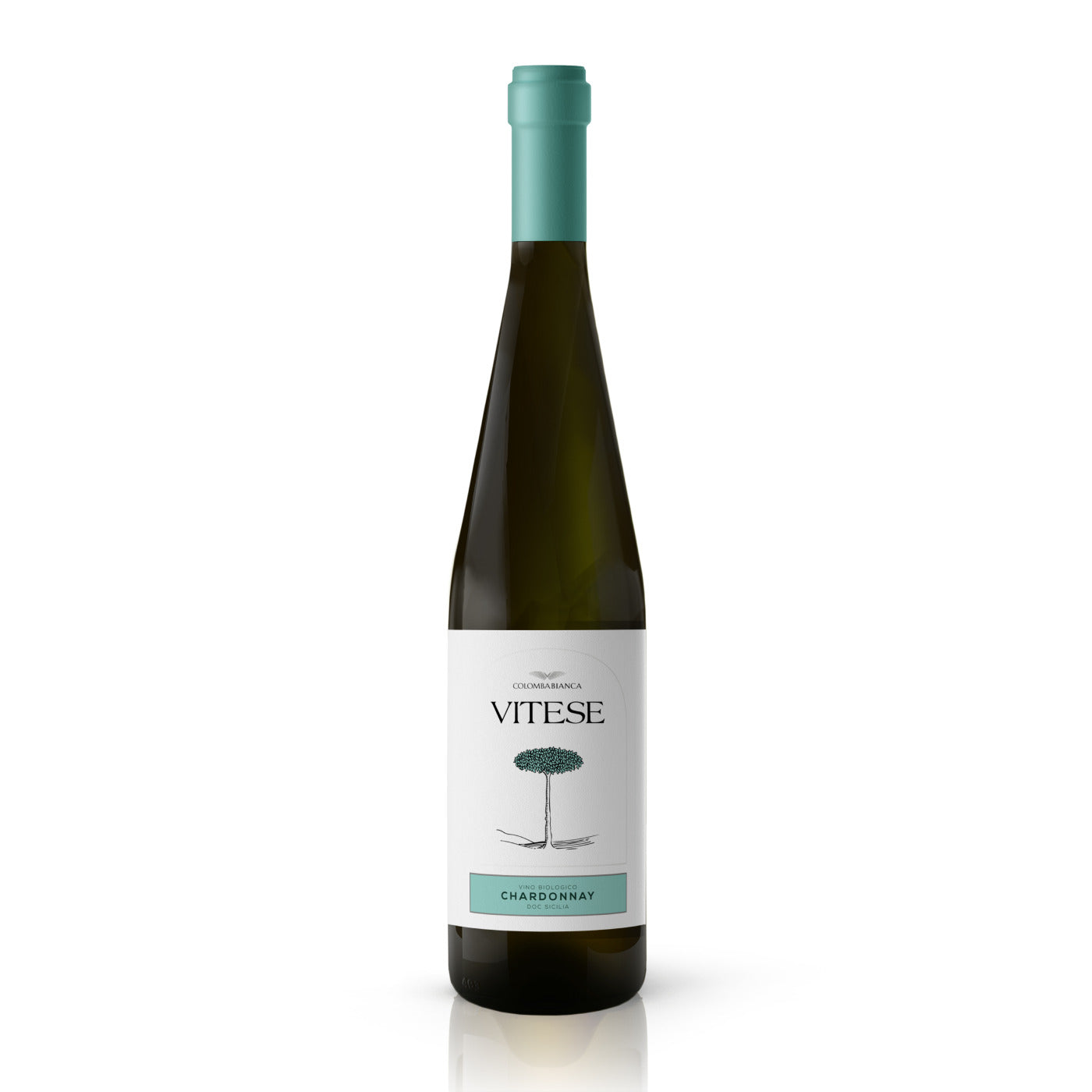 Vynas, Vitese Chardonnay Sicilia DOC BIO, baltas, 13%, 0,75l, LT-EKO-001