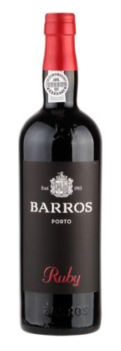 Vynas PORTO BARROS RUBY, raudonas, saldus, 19,5%,  0,75 l
