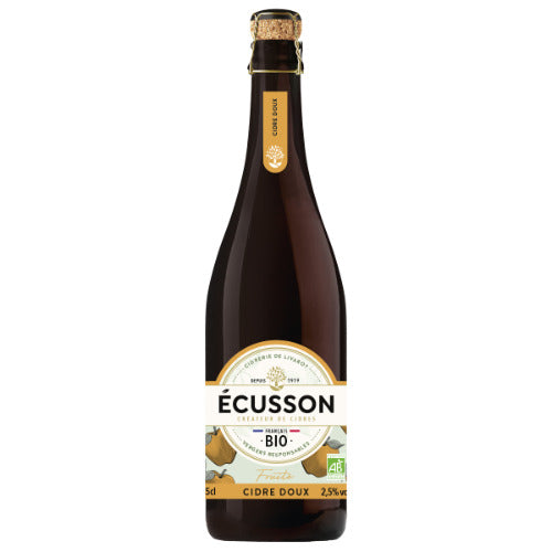 Sidras ECUSSON Eko doux bio, 2,5%, 0,75 l, LT-EKO-01