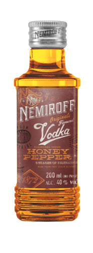 Degtinė NEMIROFF, Honey Pepper, 40%, 0,2 L