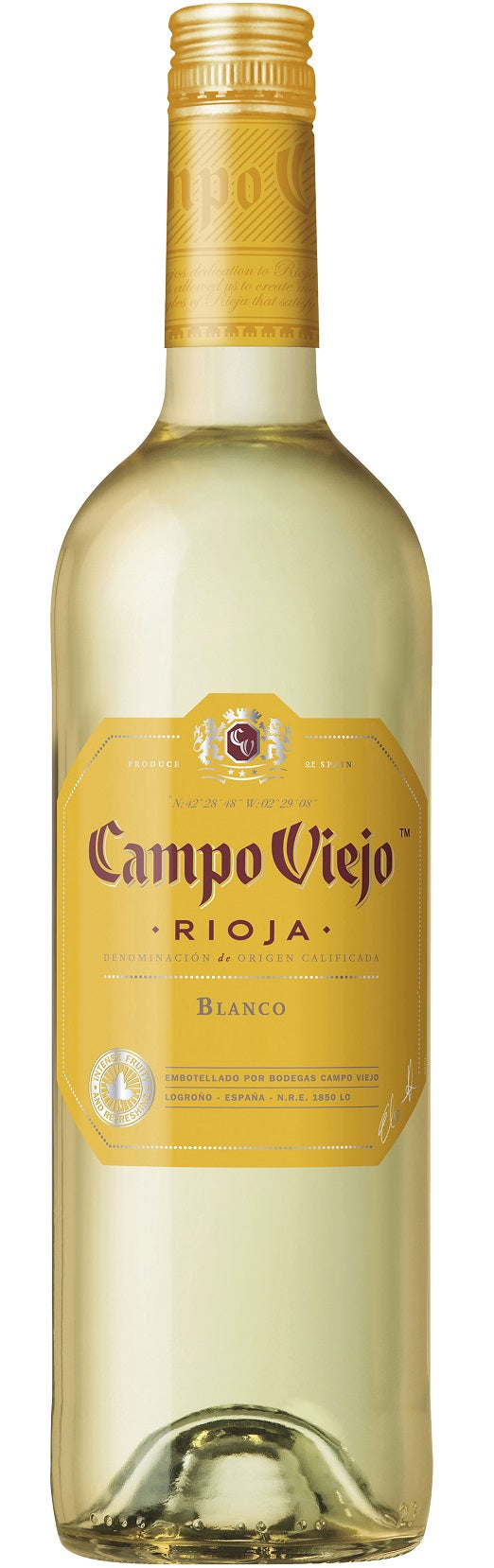 Vynas CAMPO VIEJO Blanco, baltasis, sausas, 12%, 0.75l