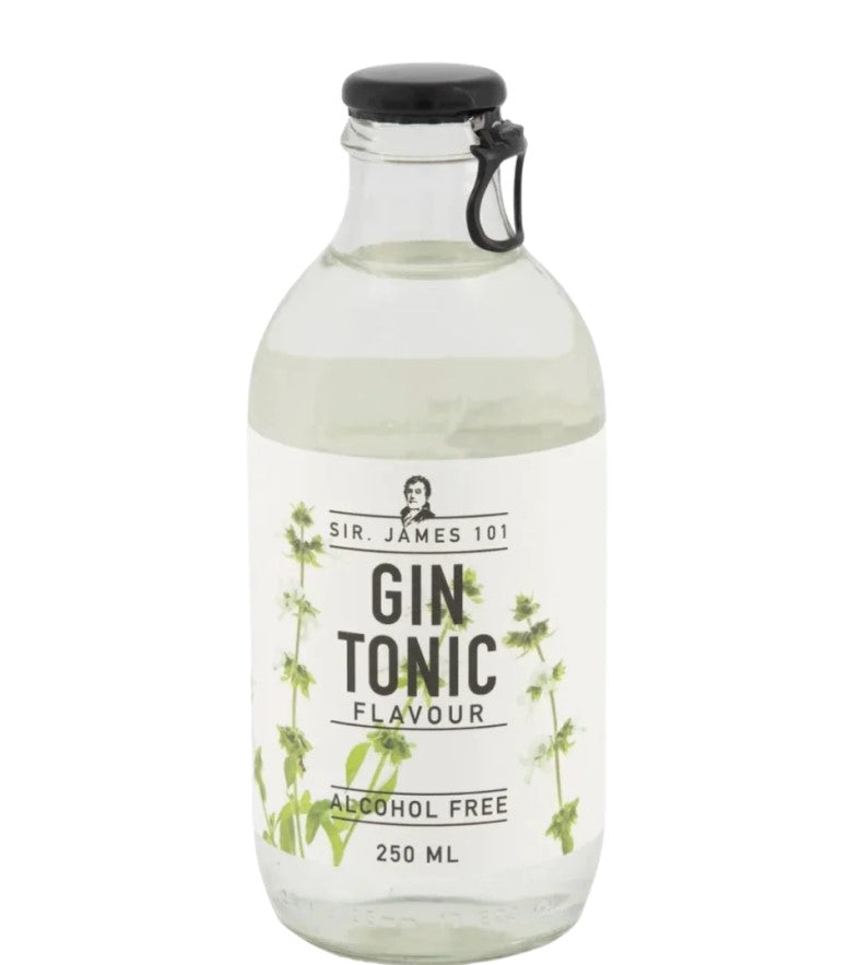 Nealkoholinis kokteilis, SIR JAMES 101 Gin Tonic, 0,0%, 0,25 l