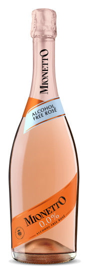 Nealkoholinis putojantis vynas MIONETTO, 0.0%, rožinis, sausas, 0,75 l.